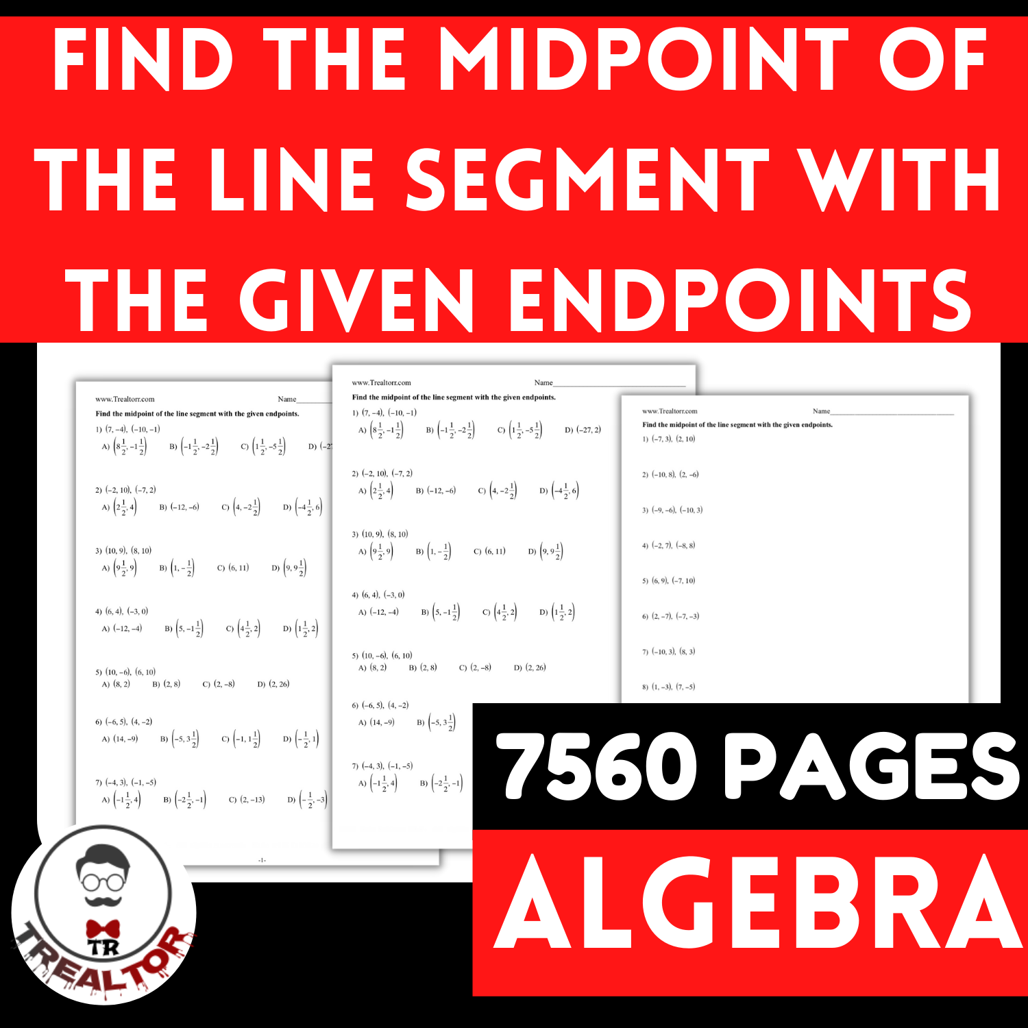 find-the-midpoint-of-the-line-segment-worksheets-with-answers-7k-pages-pdf-trealtor