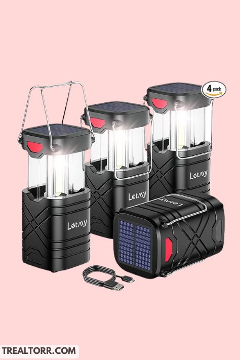 3. Portable Solar-Powered Lanterns