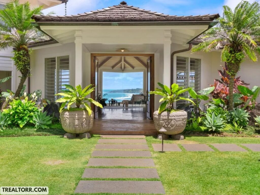luxury house hawaii Outdoor Backyard Garden00003