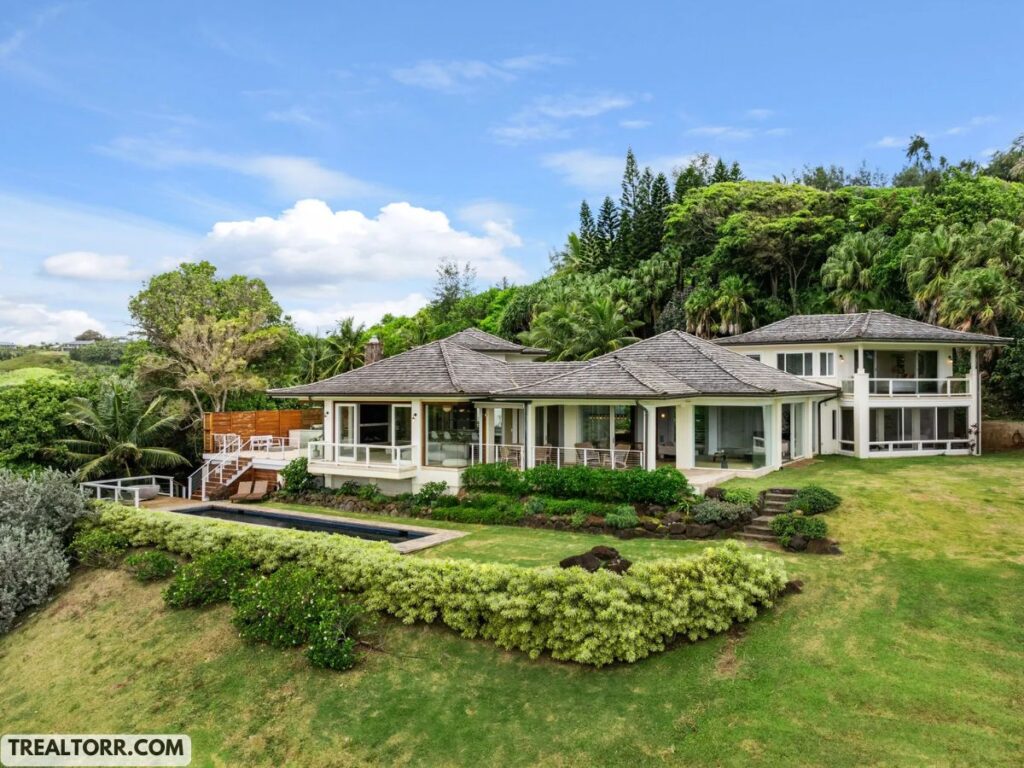 luxury house hawaii Outdoor Backyard Garden00017
