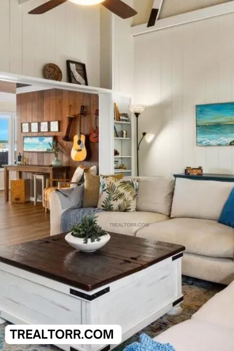 Dream Big: This Breathtaking Hawaii Luxury House Could Be Yours for $1.1 Million! luxury living room