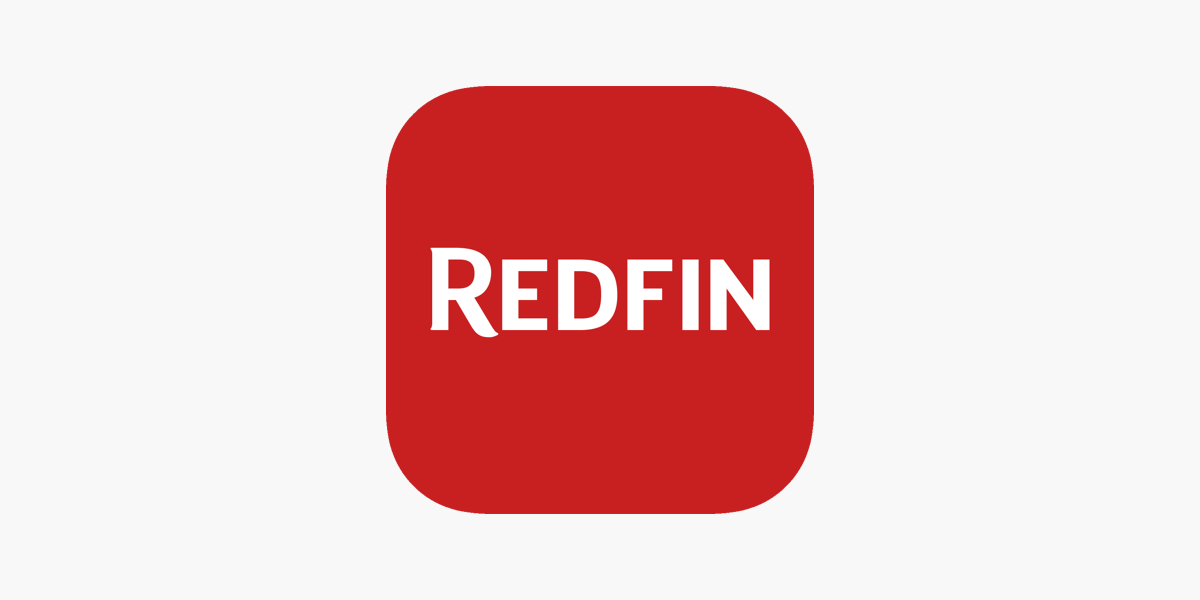 redfin app logo real estate find sell my house fast