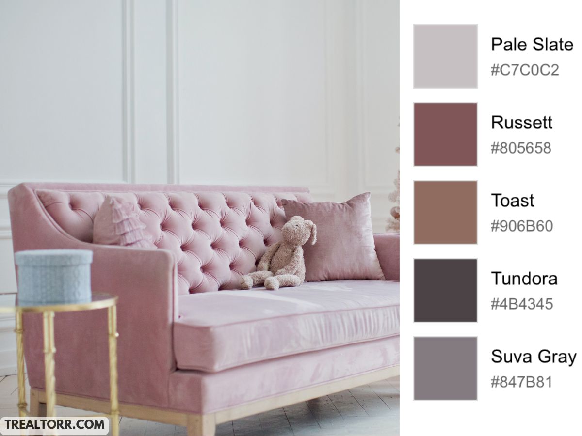 The Ultimate Guide to Free Color Palette Generators: Transform Your Designs Today! pink color sofa