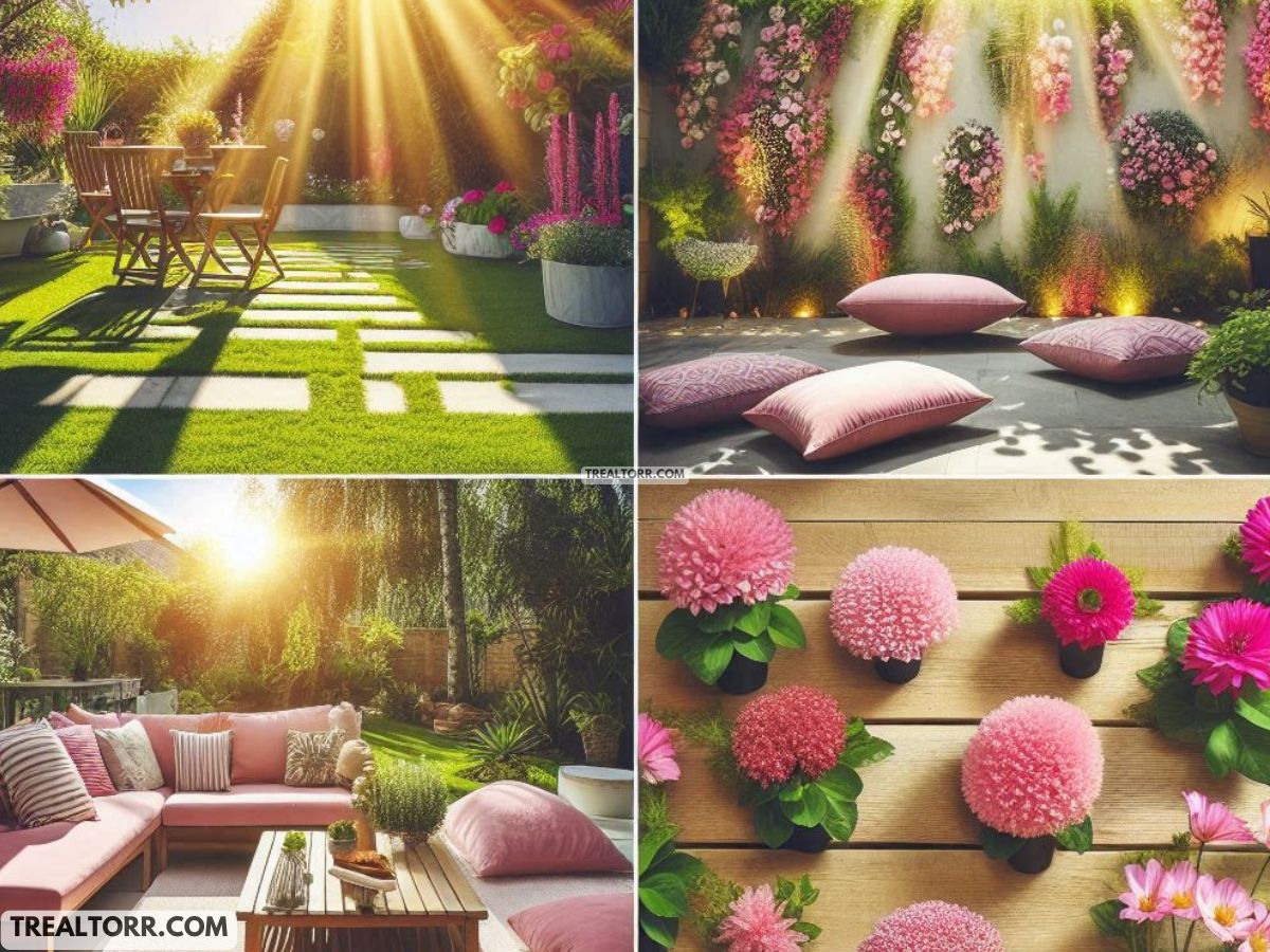 7 Sun-Soaked Spaces Photos Ideas collage photo of garden