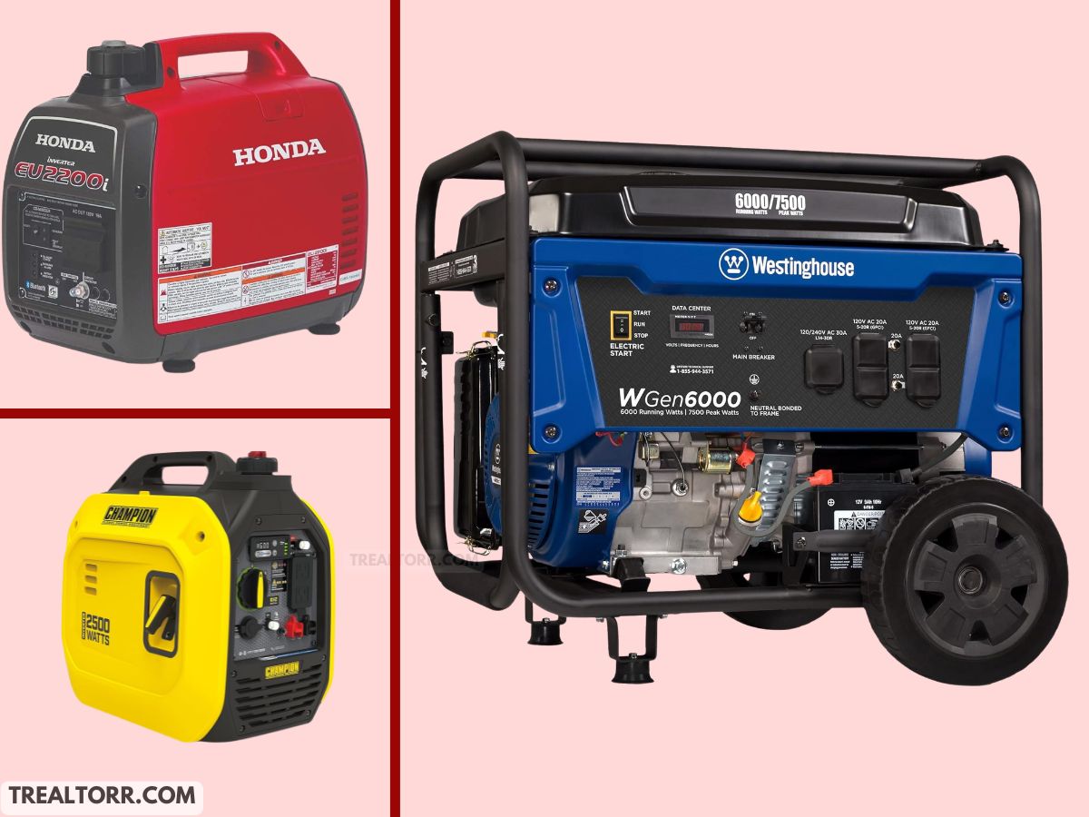 What size generator to run a house