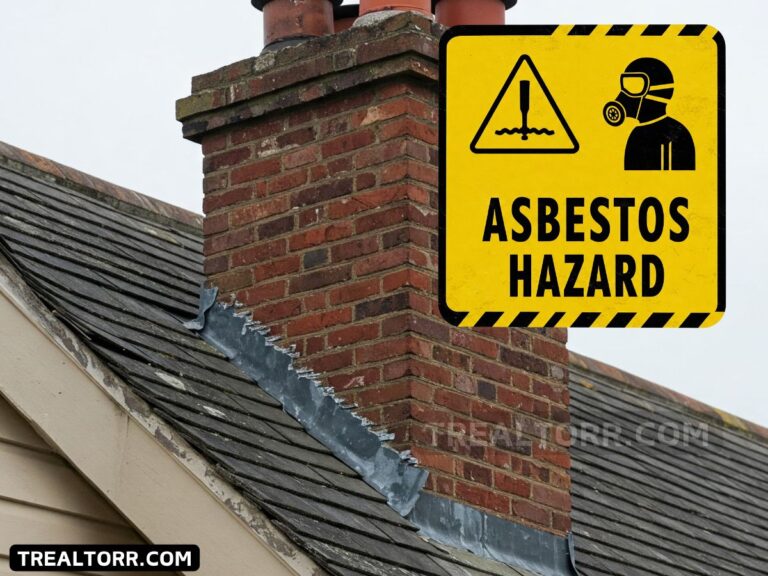 Asbestos tile