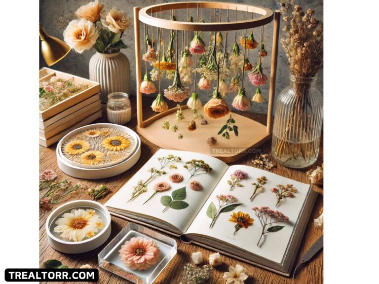 How to preserve flowers