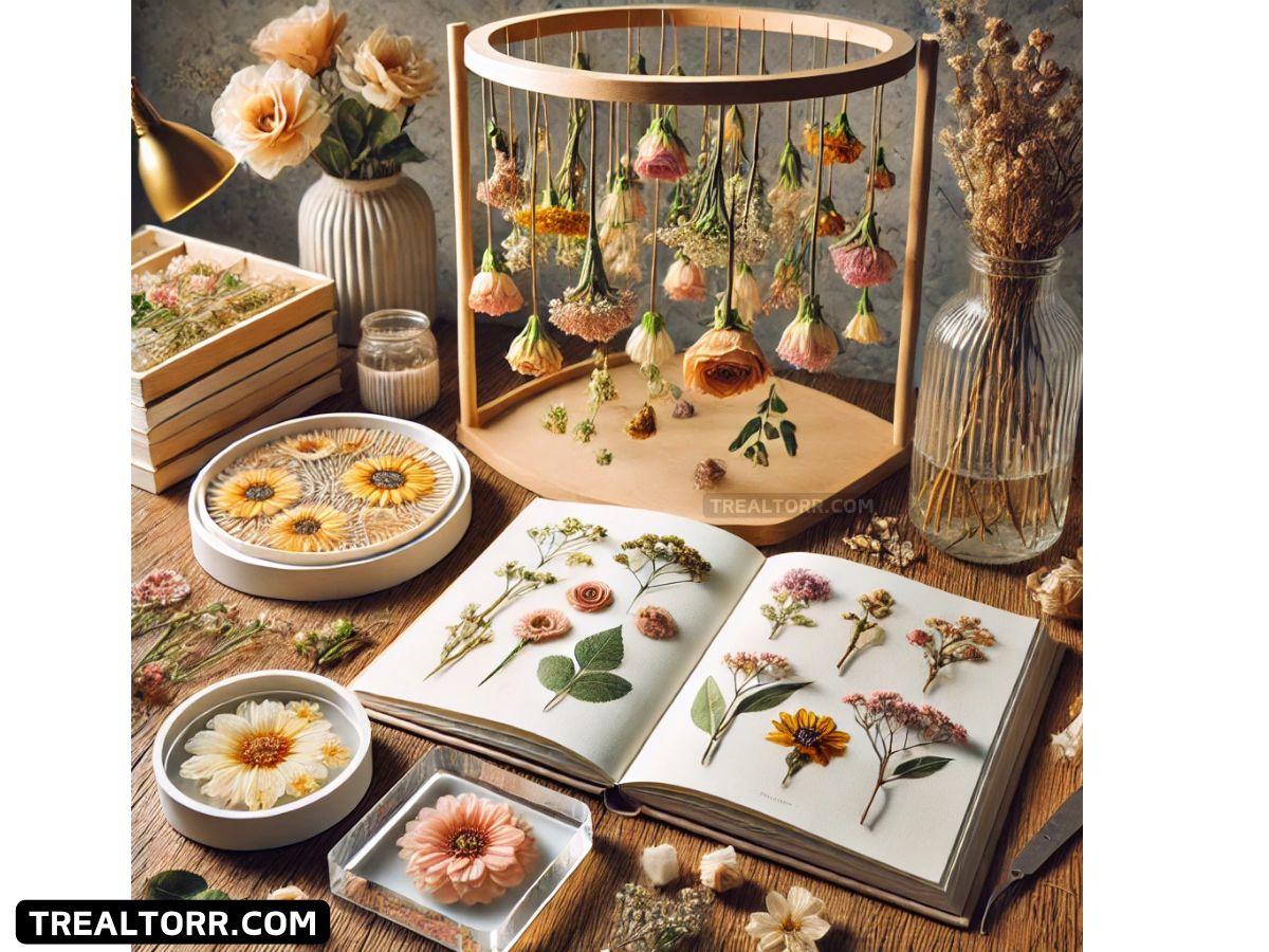 How to preserve flowers