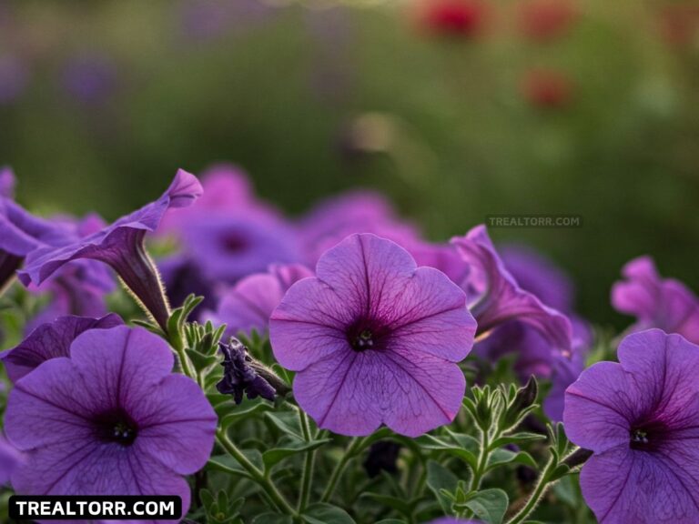 Purple flowers