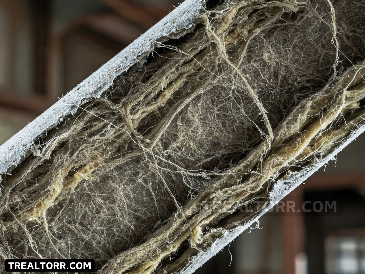 What does asbestos insulation look like