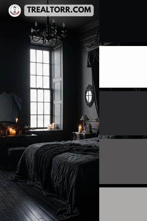 Gothic home decor: Transform Your Space: 7 Gothic Bedroom Ideas You’ll Instantly Fall in Love With