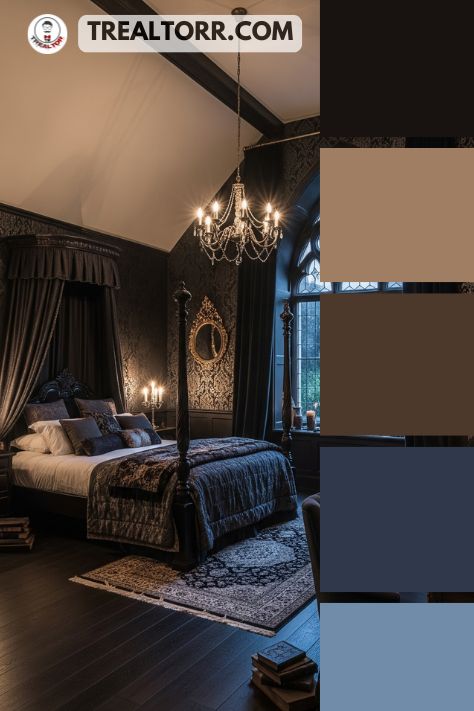 Gothic home decor: Transform Your Space: 7 Gothic Bedroom Ideas You’ll Instantly Fall in Love With