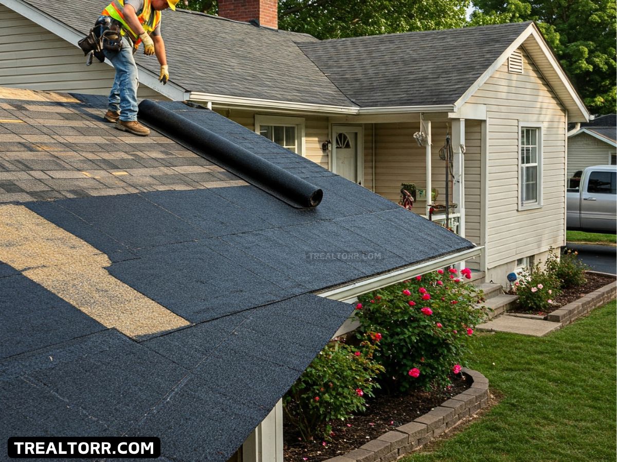 How to install roll roofing