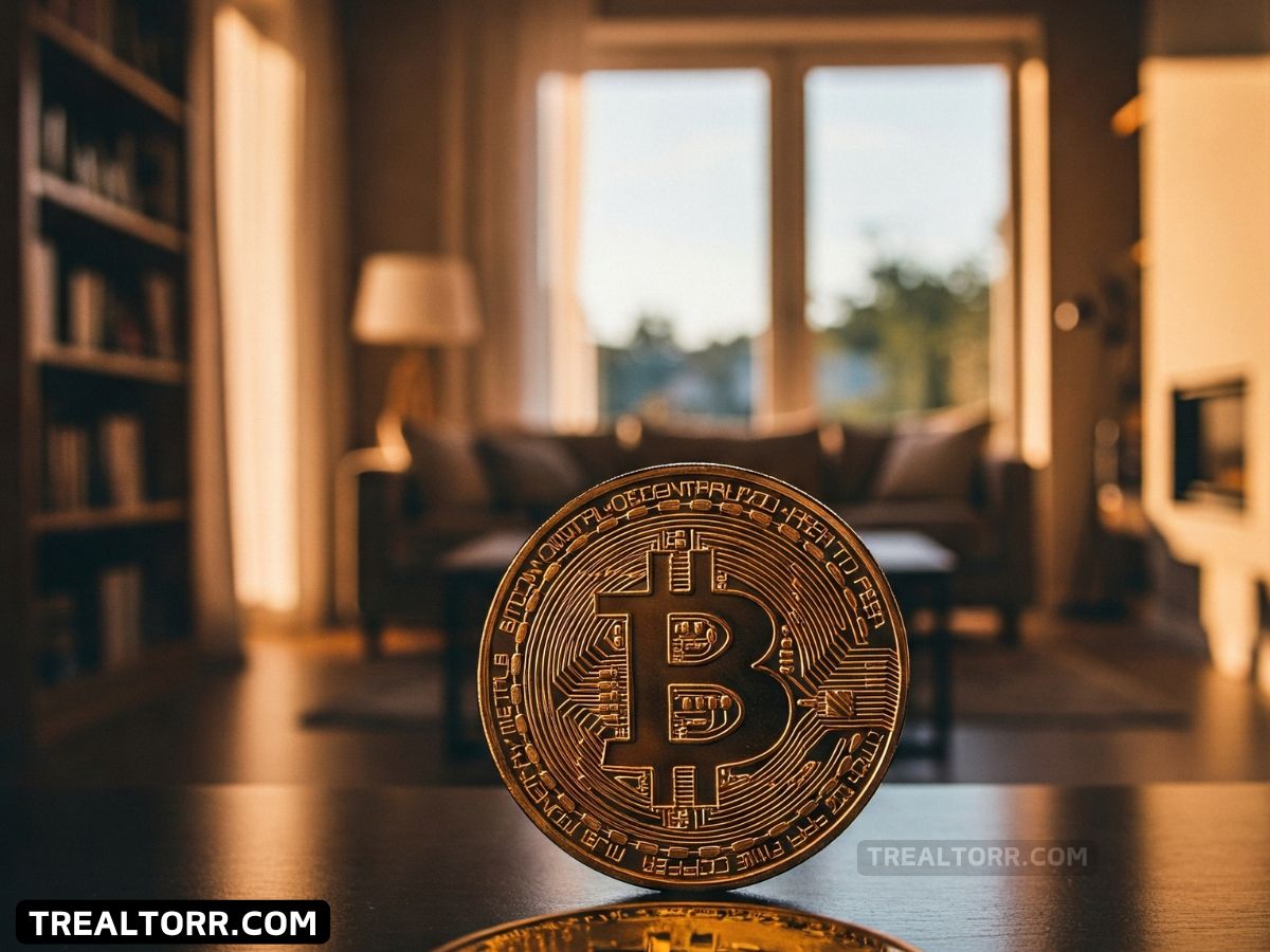 How does buying a house with cryptocurrency work?