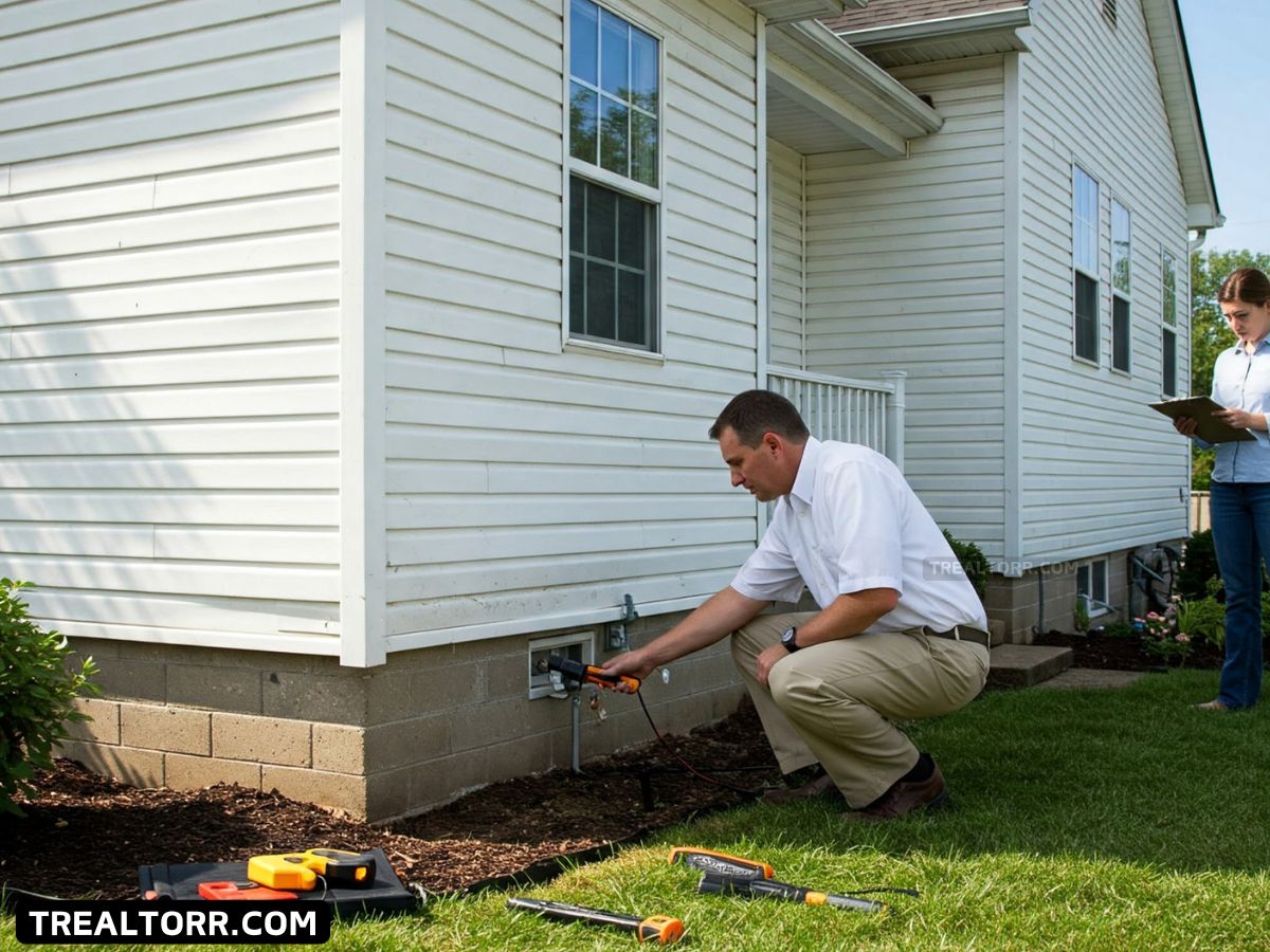 home inspecting a house in USA
