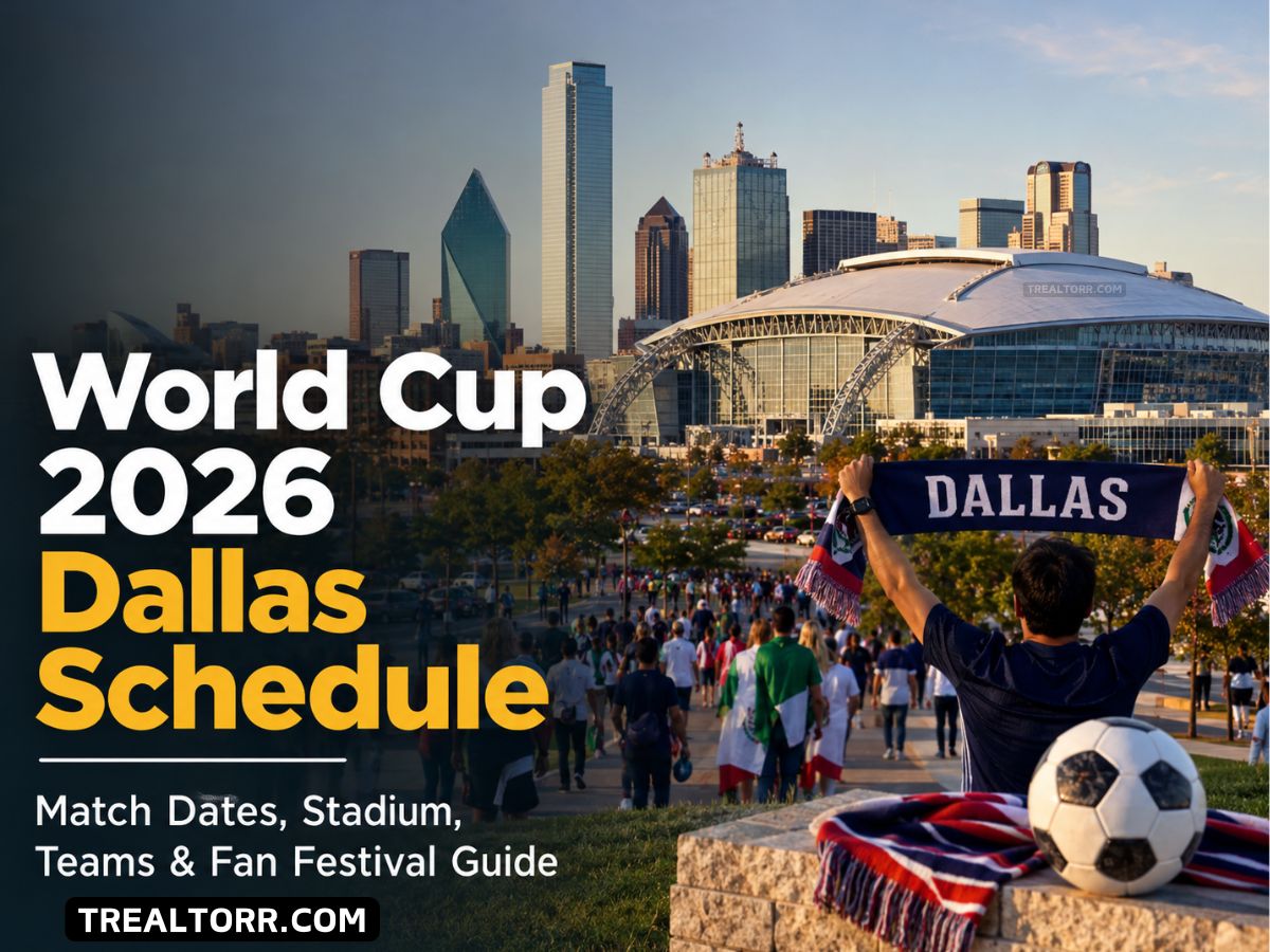 World Cup 2026 Dallas Schedule: Match Dates, Stadium, Teams & Fan Festival Guide